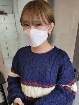 ウック(wooc) イエローハイライトボブ