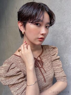 オーブ ヘアー サンシア 弘前店(AUBE HAIR sancia) 20代・30代_ハンサムパーマショート