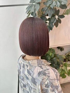 コクリ(kokuri) 髪質改善地毛風ストレート　髪質改善カラー
