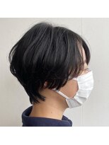 美容室 アイディー i-dee クセを活かしたふわふわショート