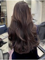 サイン 表参道(SIGN)&nbsp;韓国ヘアイメチェンハッシュカット似合わせカットレッドブラウン