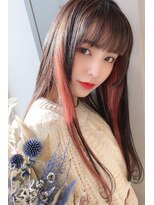 ヘアーズ ベリー 古川橋店(hairs BERRY)&nbsp;★BERRYインナーハイライトエアリーロングフェイスレイヤー艶髪