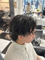 オーシャントーキョー(OCEAN TOKYO) メンズパーマツイスパ波巻きスパイラルマッシュセンターパート