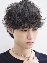 波巻きスパイラルツイスト縦落ちパーママッシュシャドウパーマ
