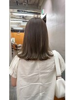 ニール シトロン 名古屋 伏見 丸の内(NEELU citron)&nbsp;【Neelu_rie】ブリーチなしナチュラルダブルケアカラーbeige