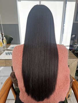 ヘアーアンドビューティー ザ ビー(Hair & Beauty the B) 【縮毛矯正】縮毛矯正×髪質改善トリートメント