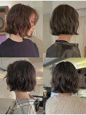 【リアルパーマヘア】unplugged bob