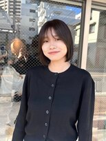 アドア 横浜(ADORE)&nbsp;【ADORE横浜】ニュアンスボブ×柔らかベージュ