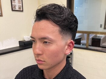 スカイマスターバーバー 渋谷(SKY MASTER BARBER)の写真/《*口コミ高評価*個室完備*》繊細な技術で創るこだわりのグラデーション！[渋谷]<理容室>