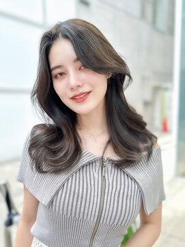 ニューヨークニューヨークマザーズ(NYNY Mothers) 暗髪/レイヤーカット/くびれスタイル/外ハネ/かき上げ前髪