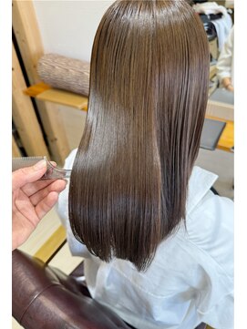 フーガ 新越谷蒲生店(fuuga) 艶髪オリーブブラウン