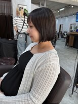 シールドヘアー 沖縄 新都心(C'LD Hair)&nbsp;那覇美容室/おもろまち美容室/ミニボブ/内巻きボブ/小顔ボブ