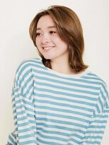 オンク 新宿(onk)&nbsp;ミディアムヘア/ショコラベージュ/ボブルフ/新宿駅