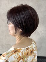 エンクス(enx)&nbsp;ミディアムヘア/暗めカラー/グランマッシュ/鶴ヶ峰SK9