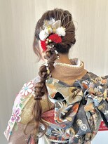 綾橘&nbsp;成人式　ヘアセット＆振袖着付　［所沢］