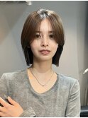 重たすぎない結べるパツッとボブ