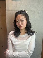 メール(Mer...) 艶バング×ゆるふわお団子