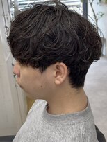 ナム 錦糸町(NAM)&nbsp;MEN’S/リバースセンターパート/ニュアンスパーマ/錦糸町