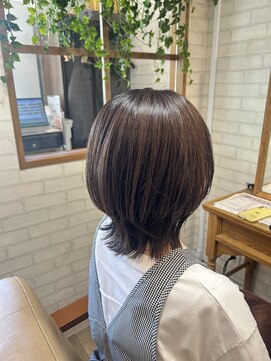 ウェーブ(wave) ひし形レイヤー×艶カラー