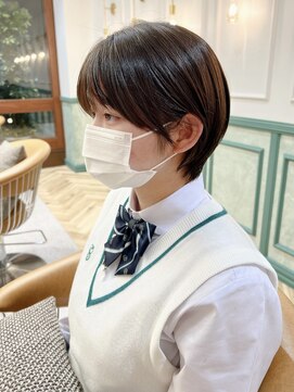 ロンドイディールバンダイ 新潟万代(Lond ideal) モカブラウンナチュラルショート