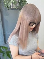 ワク 豊川店(waku)&nbsp;ミルクティー　ベージュ　ハイトーン