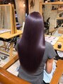 アンフィニ バイ ラボヌール(Infini by La Bonheur) ブリーチありラベンダーカラー【ブリーチあり/イルミナカラー】