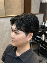 ザ クラン バイ ヘッドライト 仙台長町店(THE CLAN by HEADLIGHT) 【朝ラク】センターパート×緩めツイスパ×刈り上げ