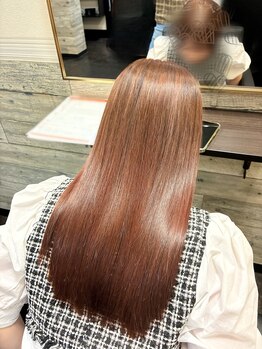 マウロア(Mau Loa)の写真/頑固なくせ毛やうねりを解消！ダメージを最小限に抑え、自然で柔らかい手触りの極上ストレート艶髪へ◎