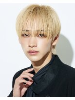 オーシャントーキョー 原宿(OCEAN TOKYO)&nbsp;ハイトーンカラーシースルーラウンドマッシュ韓国ヘア