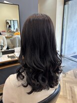 アルター(aL ter)&nbsp;黒髪メルティカラー ウルフミディシースルーバング 鎌取