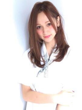 アクティフ(actif) センターパートセミディー