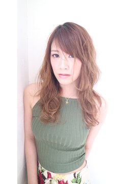 フェリシータ 緑地公園店(felicita) うぶバング×エアリーカール☆彡ノームコアロング