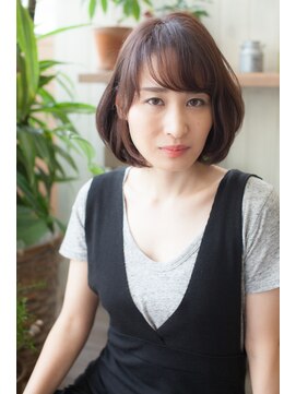 レフラム 獨協大学前店(le:fro:m) シースルーバングの★小顔モテボブ☆