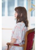 【VIALA 自由が丘】ミディアム×ウェーブ