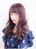 ピンクバイオレットアッシュ」☆reelian表参道