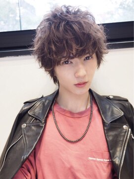 ネイビー(NAVY) シェイクカーリーマッシュウルフ