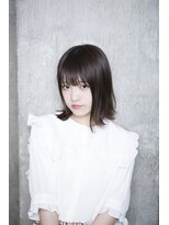 サロンドミルク 原宿(salon de MiLK)&nbsp;【salon de MiLK 原宿】切りっぱなしボブ×おしゃれ外ハネ