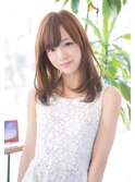 【GN銀座】毛先に自然なカールを合わせた抜け感ある大人ヘア★
