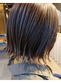 Lidee 切りっぱなし☆ミニボブ~グレージュカラー~