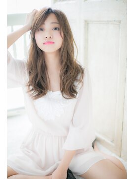 美容室 ファクト(fact) 高崎★無造作ウェーブでフェミニンロングA