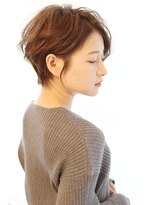 レウナ 外苑前(Reuna)&nbsp;20代30代40代大人可愛いニュアンスパーマ　ニュアンスショート
