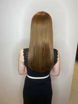 グランドライン(GRAND LINE) 髪質改善ストレート　ミルクティーアッシュ　韓国艶カラー
