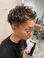 エルオム(EL.HOMME)&nbsp;【YUKI】無造作アップバング×パーマ