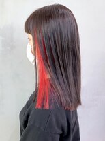 アイティーバイアルバム 八王子店(IT by ALBUM)&nbsp;インナーレッド_ミニウルフテラコッタくすみブルー_ba324231