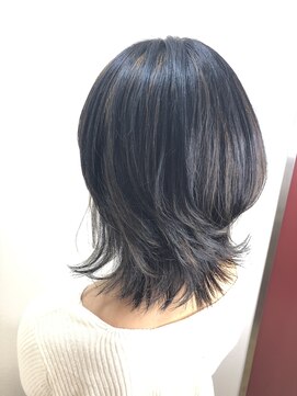 ティンク 横浜(Tink) シークレットハイライト×ミディアムウルフ/Tink横浜