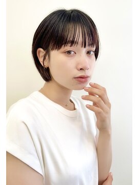 ミチオ ノザワ ヘアサロン ギンザ(Michio Nozawa HAIR SALON Ginza) 似合わせカット×耳掛け丸みボブ【瀧上丈司】
