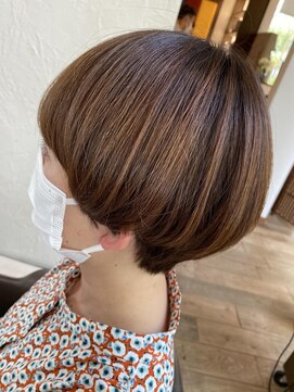 アオトソラ 大人マッシュショートヘア