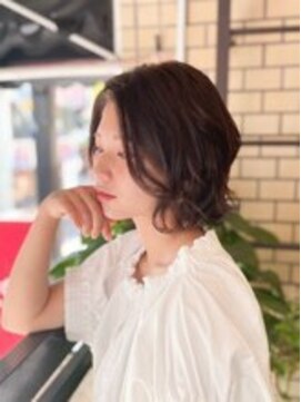 エクラートリアン 藤沢店(ECLART Lien) 暗髪×ボブ[藤沢/髪質改善]