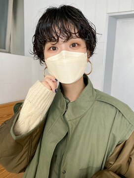 アイティー バイ アルバム 中野店(IT by ALBUM) ウェットヘアグレーベージュグレージュカラー_ba403091