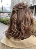 簡単アレンジ×ブリーチなしミルクティー